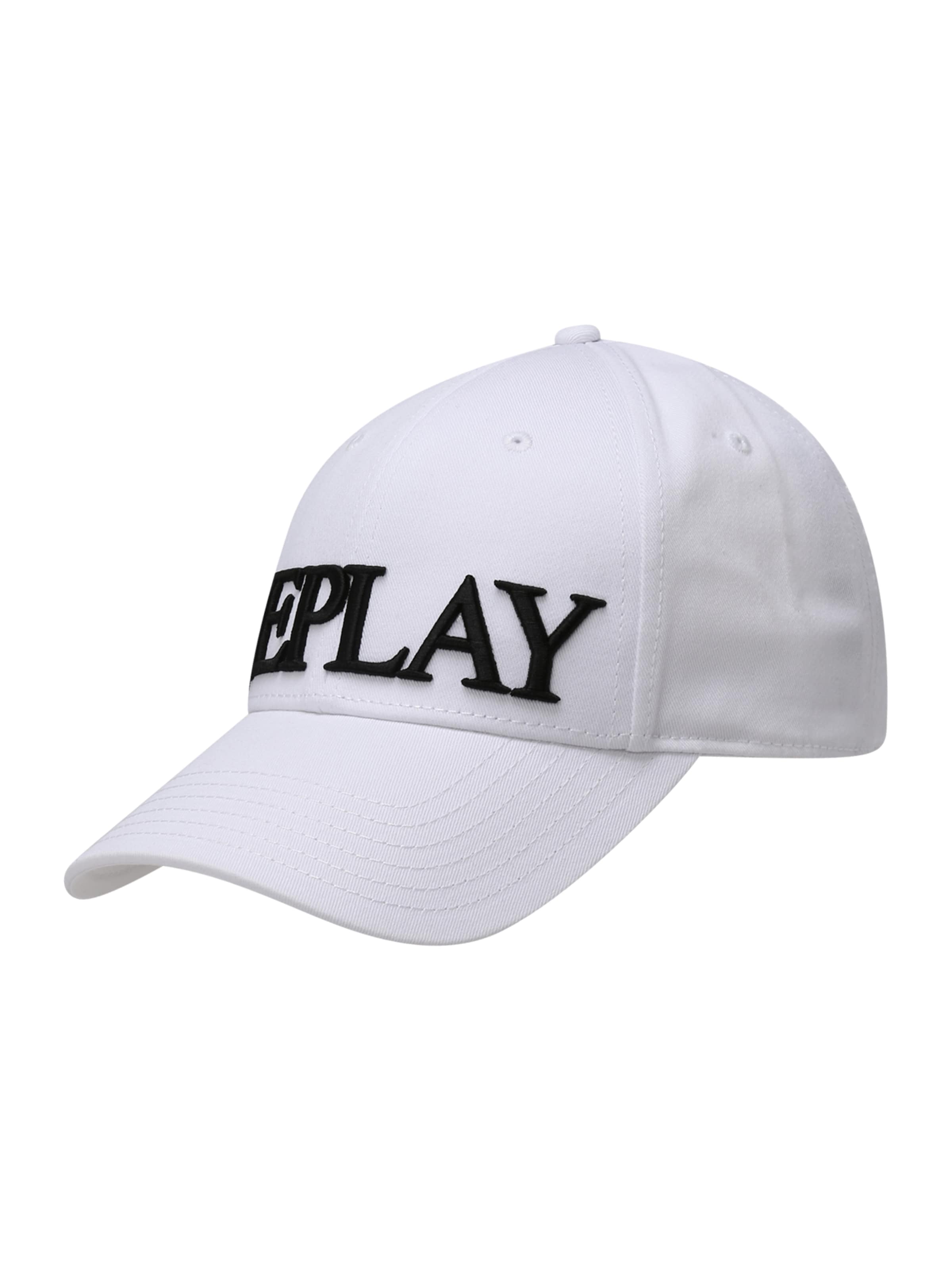 REPLAY Kappe in Weiß: Vorderseite