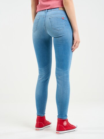 Skinny Jeans 'Melinda' di BIG STAR in blu