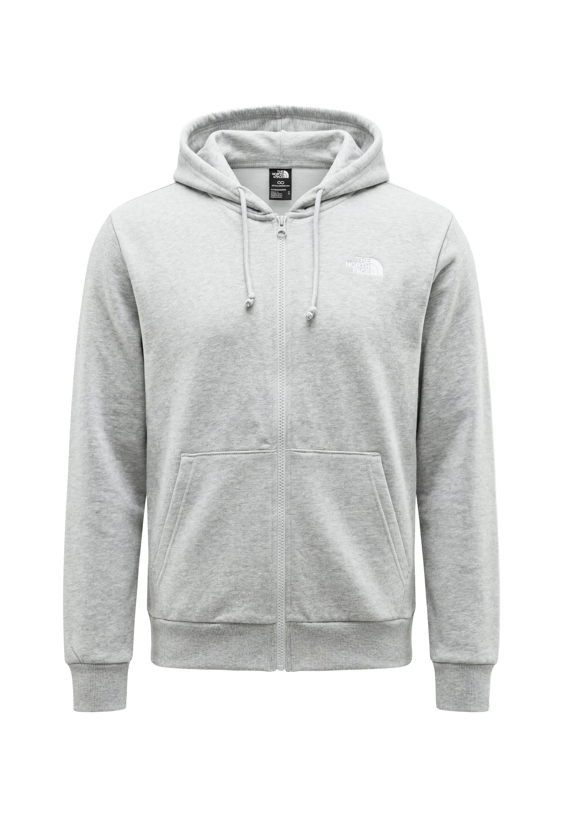 Veste de survêtement 'EVOLUTION SIMPLE DOME' THE NORTH FACE en gris : devant