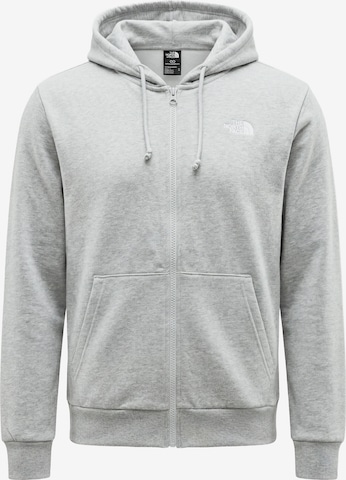Veste de survêtement 'EVOLUTION SIMPLE DOME' THE NORTH FACE en gris : devant