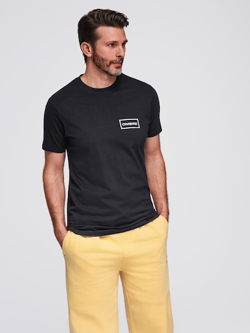 Ombre Shirt in Zwart