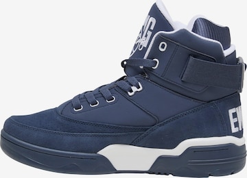Ewing Sneakers hoog in Blauw: voorkant