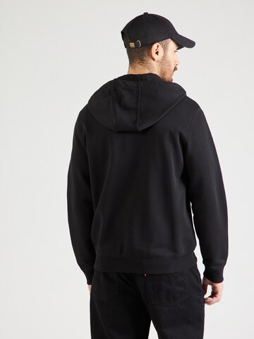 HUGO - Sweatshirt 'Daple' em preto