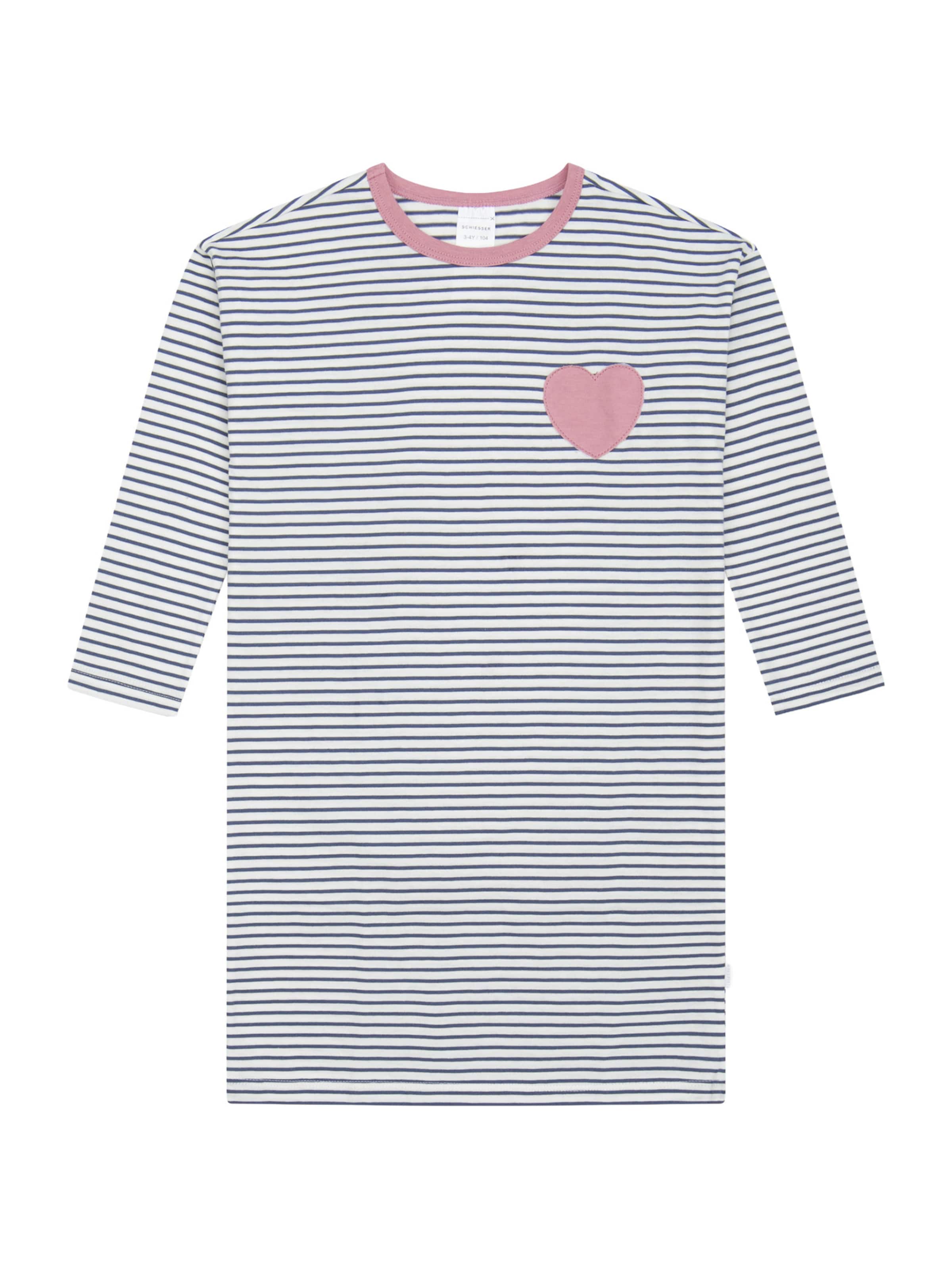 Chemise de nuit ' Nightwear ' SCHIESSER en bleu : devant