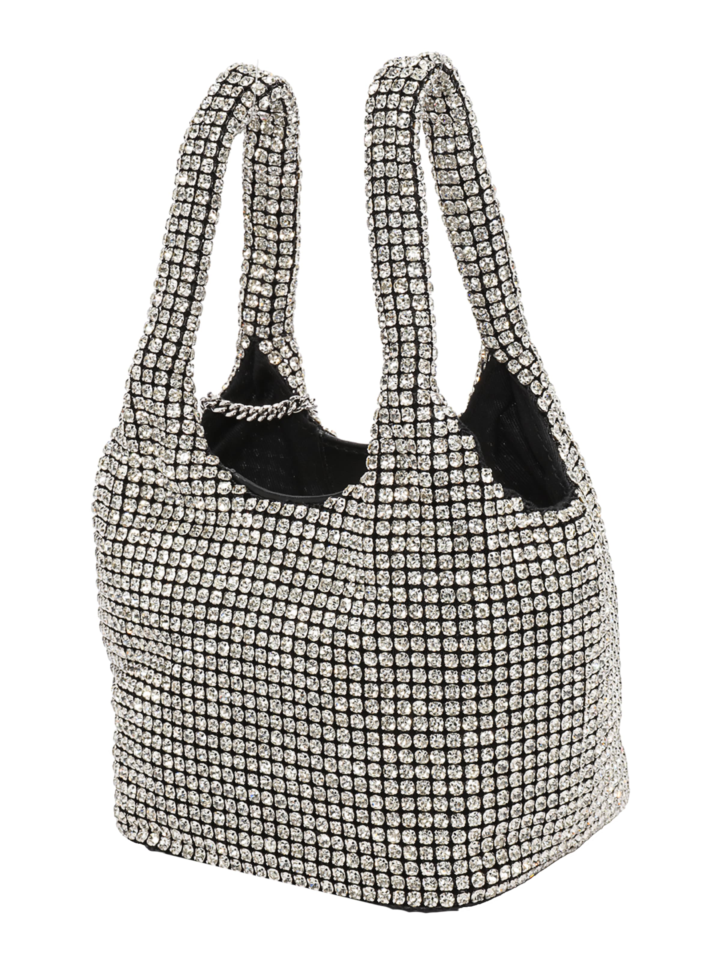 HUGO Handbag 'Liora' in Silver