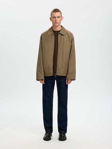 SELECTED - Chaqueta de entretiempo 'SLHCEDRIC' en marrón