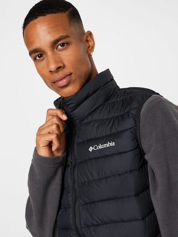 Gilet de sport 'Powder' COLUMBIA en gris