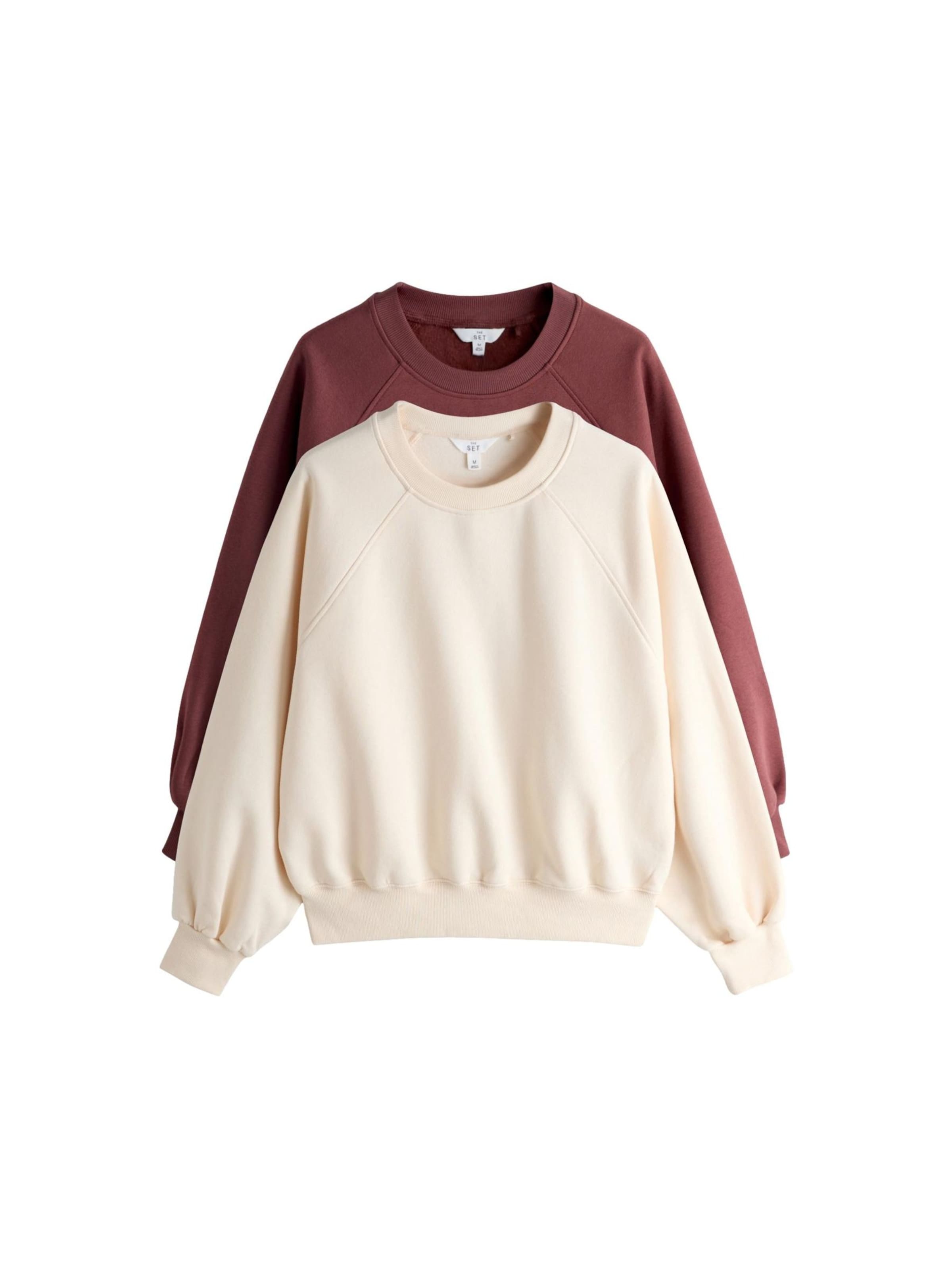 The Set - Sudadera en rojo: frente