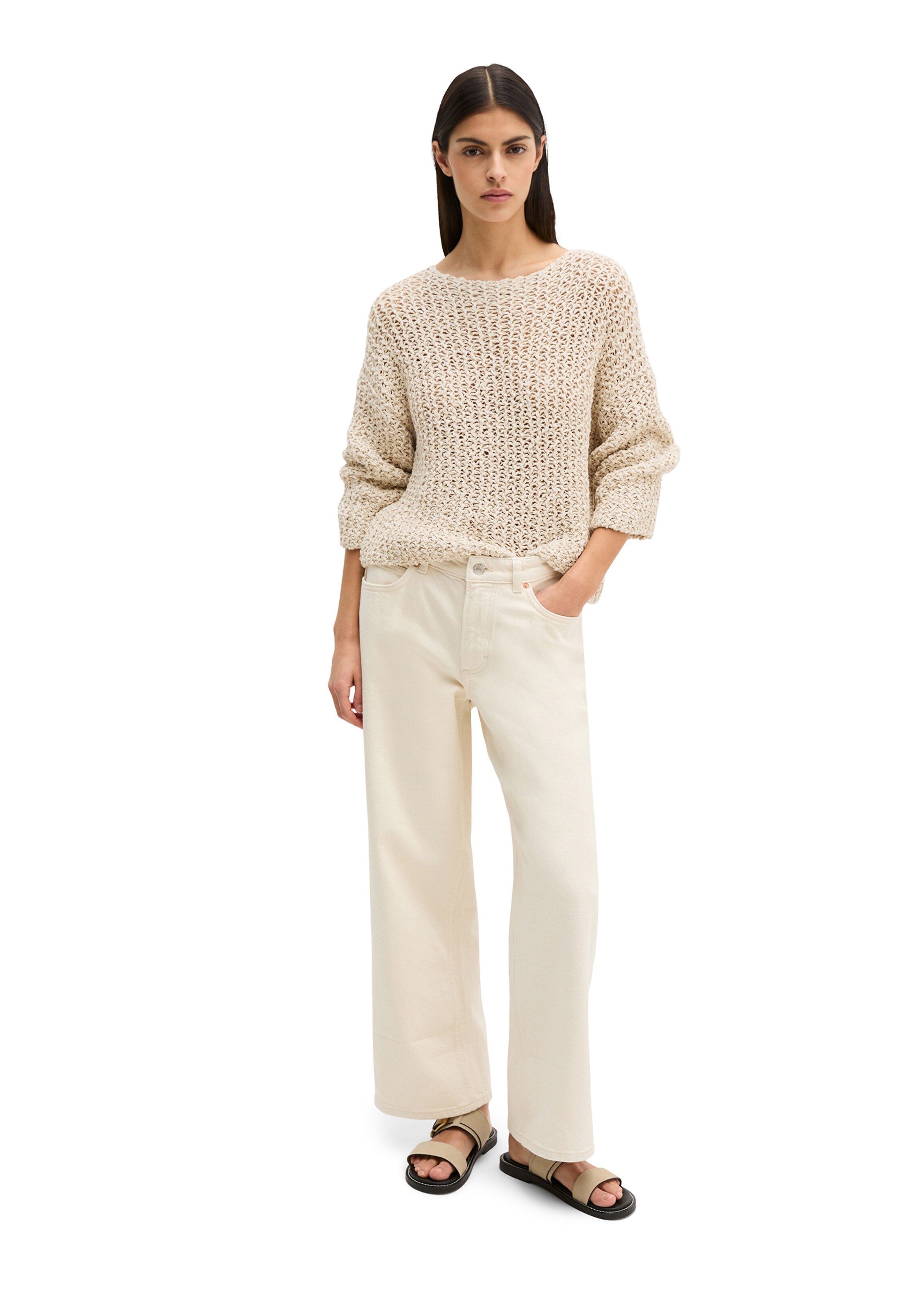 Marc O'Polo Pullover in Beige