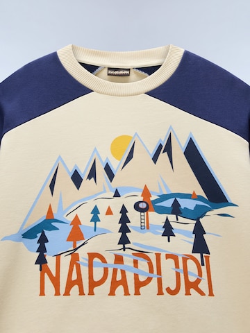 NAPAPIJRI Sweatshirt 'Ellis' i beige