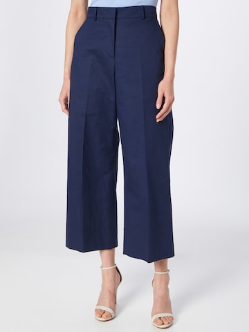 Wide Leg Pantalon à plis 'ZIRCONE' Weekend Max Mara en bleu : devant