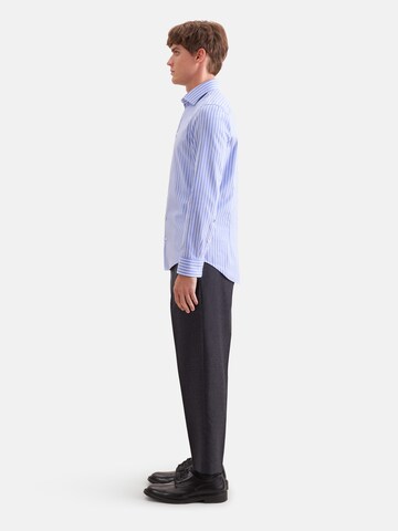 SEIDENSTICKER Slim Fit Hemd in Blau