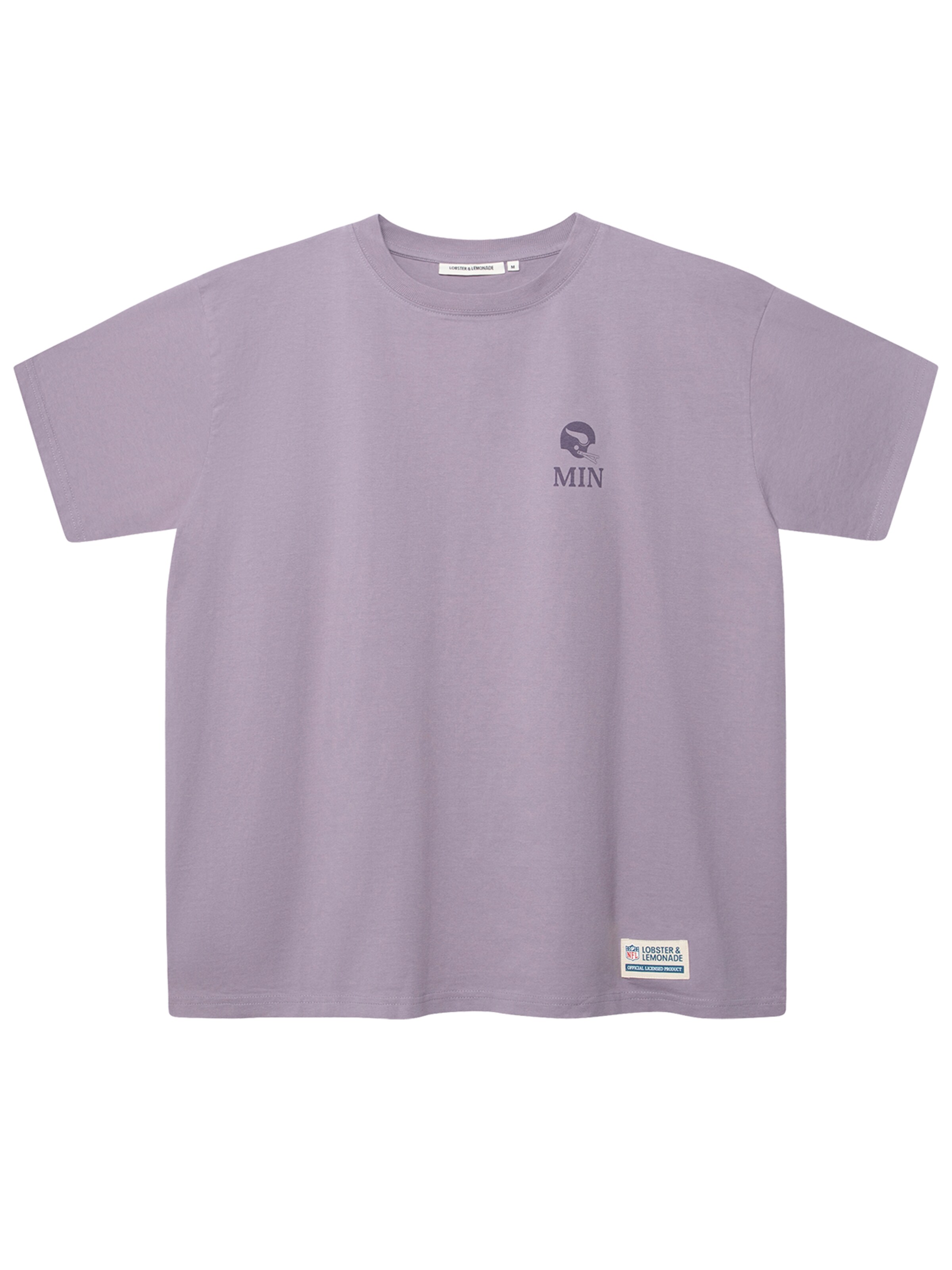 Lobster & Lemonade Shirt 'L&L – NFL Classics Vikings – ’89 Band T-Shirt purple'‌‌‌‌‌‌‌‌ in Lila: Vorderseite