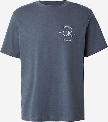 T-Shirt Calvin Klein Jeans en gris : devant