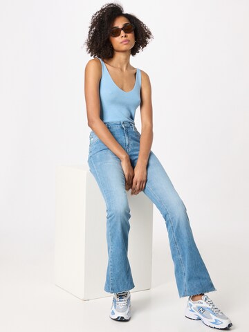 MUD Jeans Flared Jeans 'Rachel' in Blauw