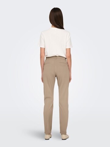 Slimfit Pantaloni chino 'ONLSURA' di ONLY in beige