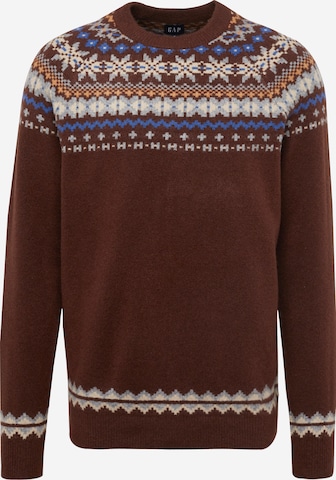 Pull-over GAP en marron : devant