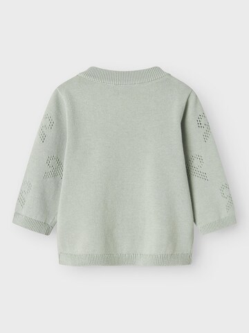 NAME IT Cardigan i grøn