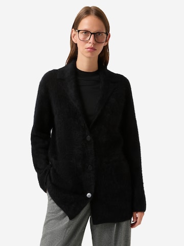 BOGNER Knit cardigan 'Jadie' in Black: front