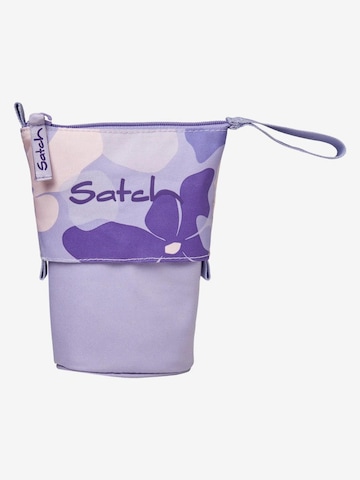 Satch Tasche 'Federmäppchen Pencil Slider' in Lila: Vorderseite