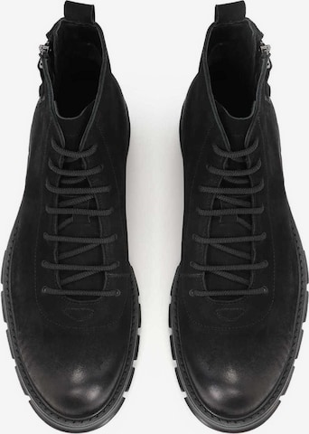 Kazar Lace-Up Boots in Black