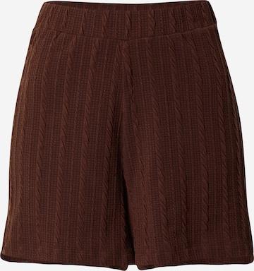Regular Pantalon 'Giona' ABOUT YOU en marron : devant