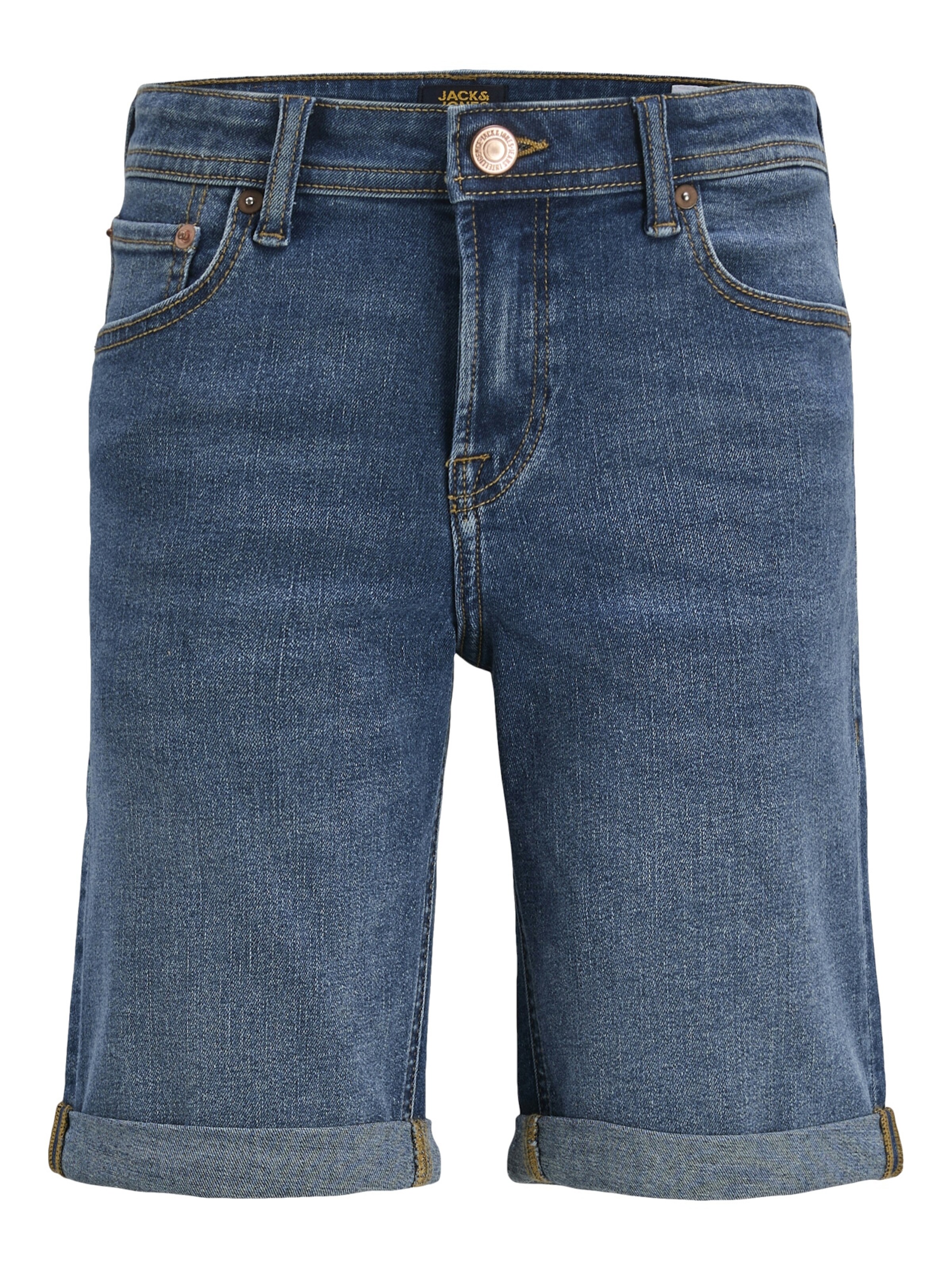 Regular Pantalon Jack & Jones Junior en bleu : devant
