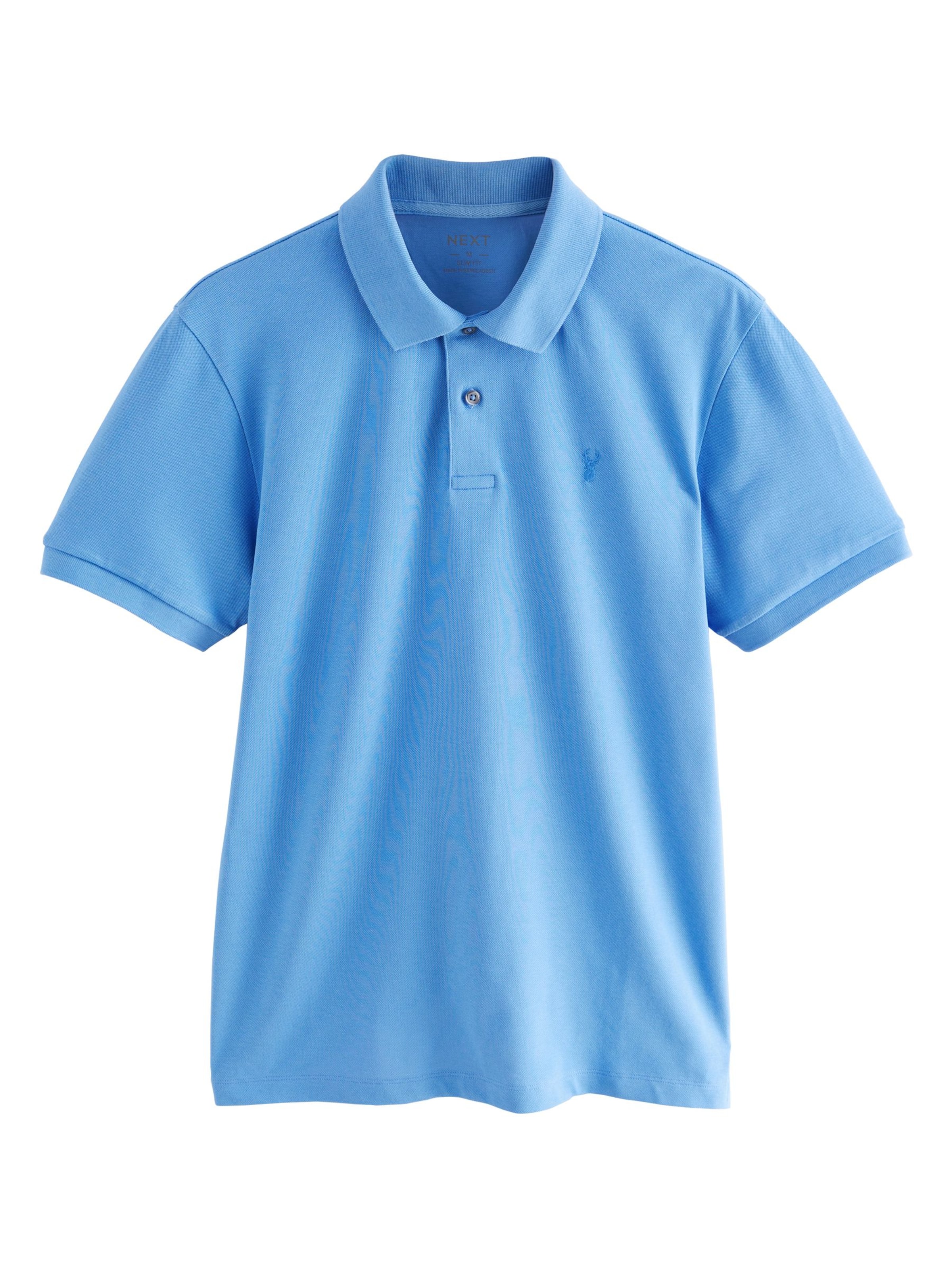 Next T-Shirt en azur, Vue avec produit