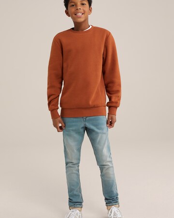 WE Fashion Skinny Farmer 'Jongens' - kék