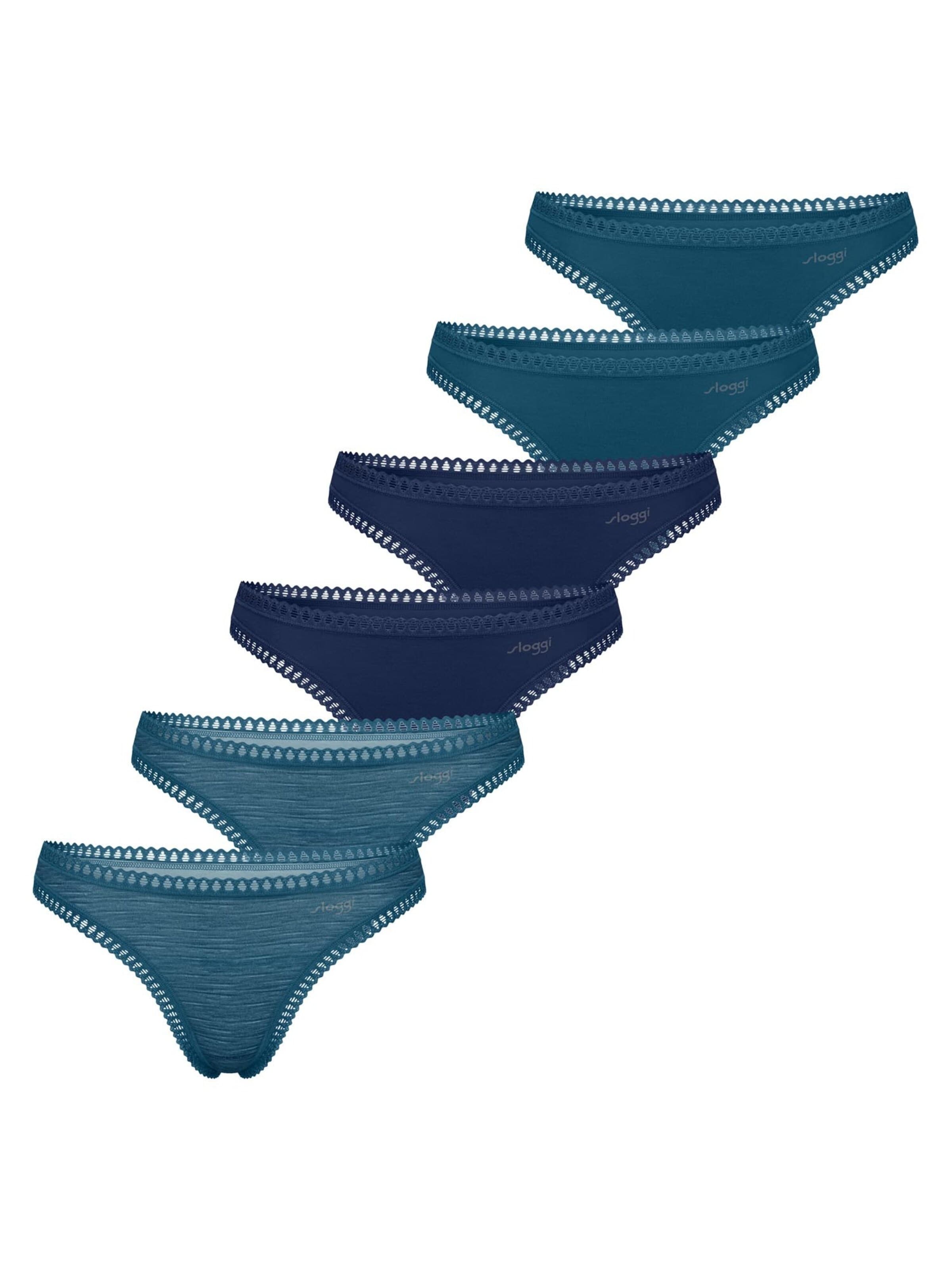 SLOGGI String 'GO Crush'‌‌‌‌ in Blau: Vorderseite