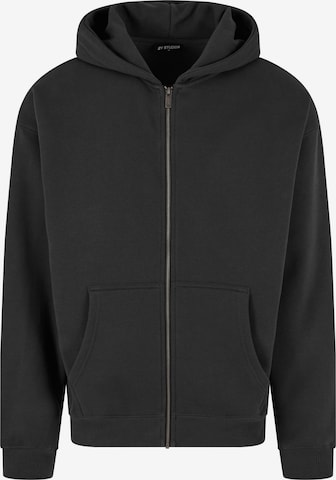 2Y Studios Zip-Up Hoodie in Black: front