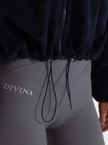 Veste en polaire 'Teddy' Divina en bleu