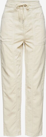 ESPRIT Tapered Pants in Beige: front