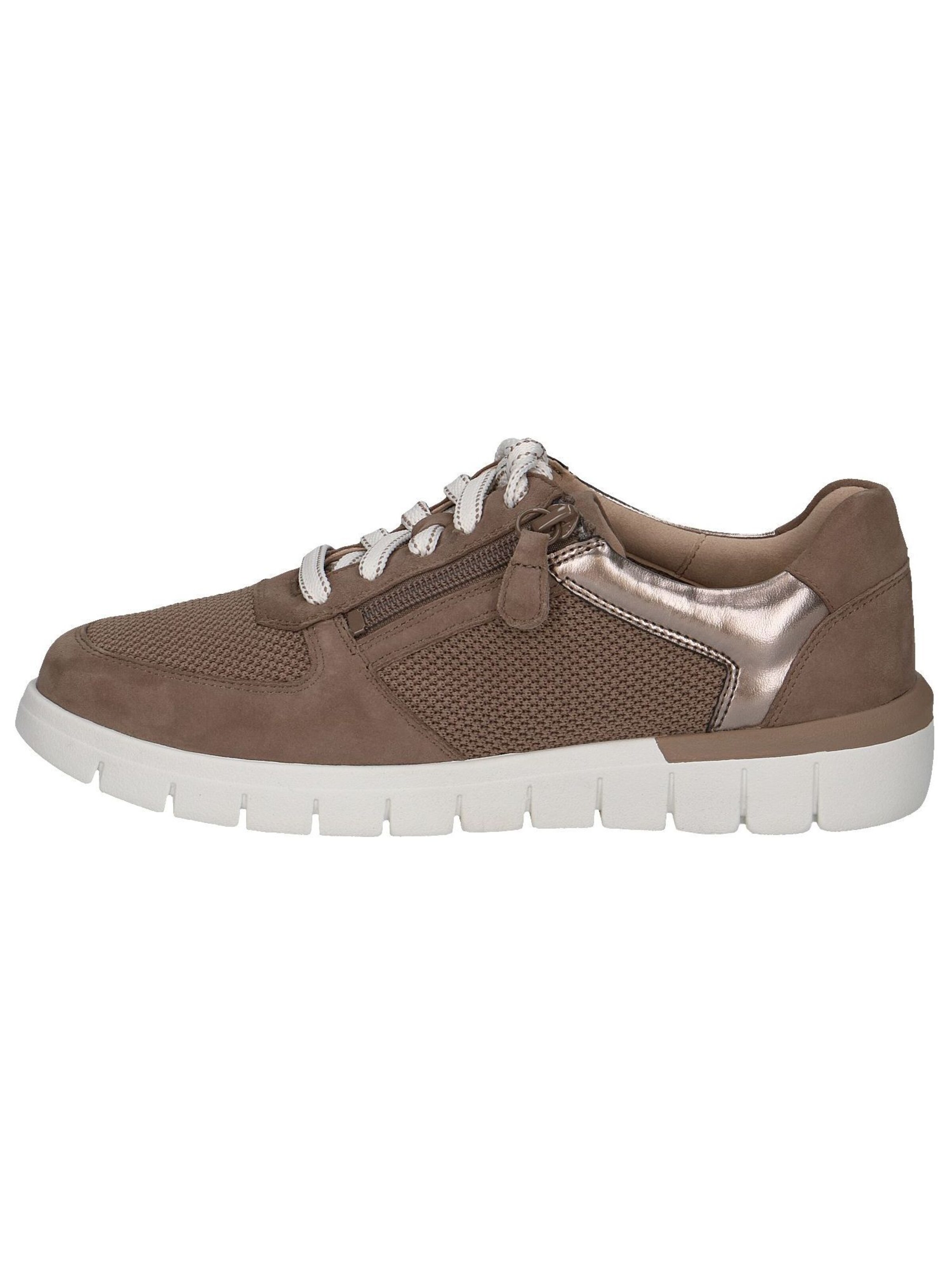 Baskets basses CAPRICE en marron : devant