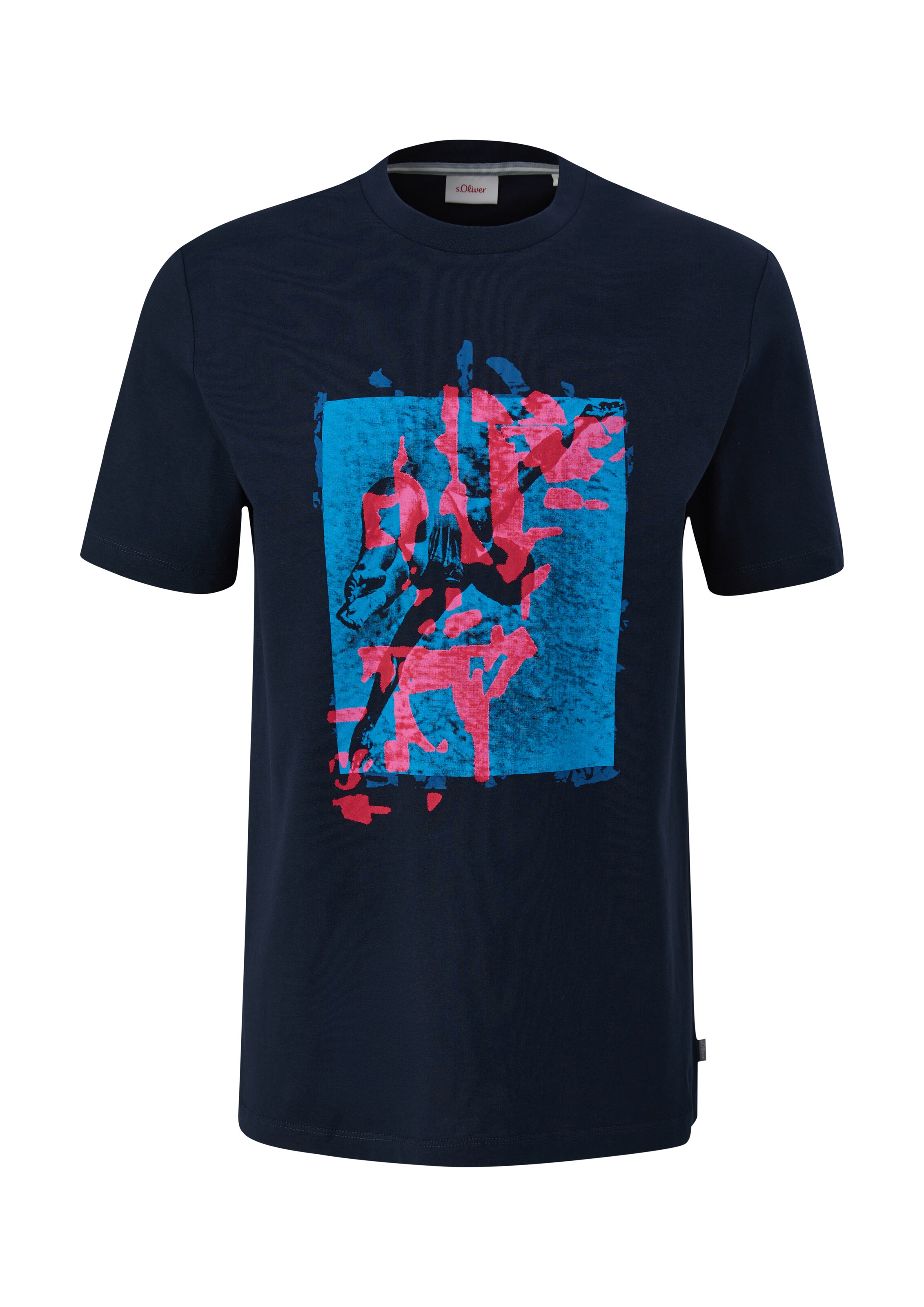 T-Shirt s.Oliver en bleu : devant