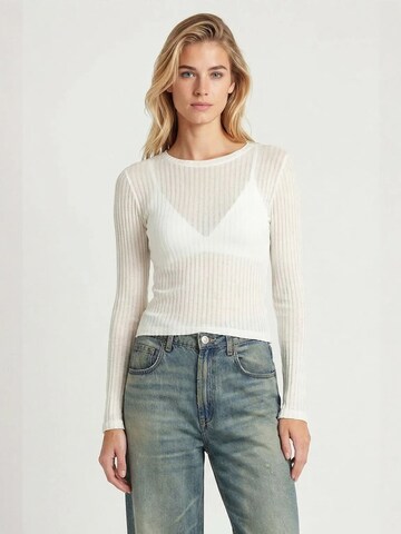 Pullover di Happiness İstanbul in beige: frontale