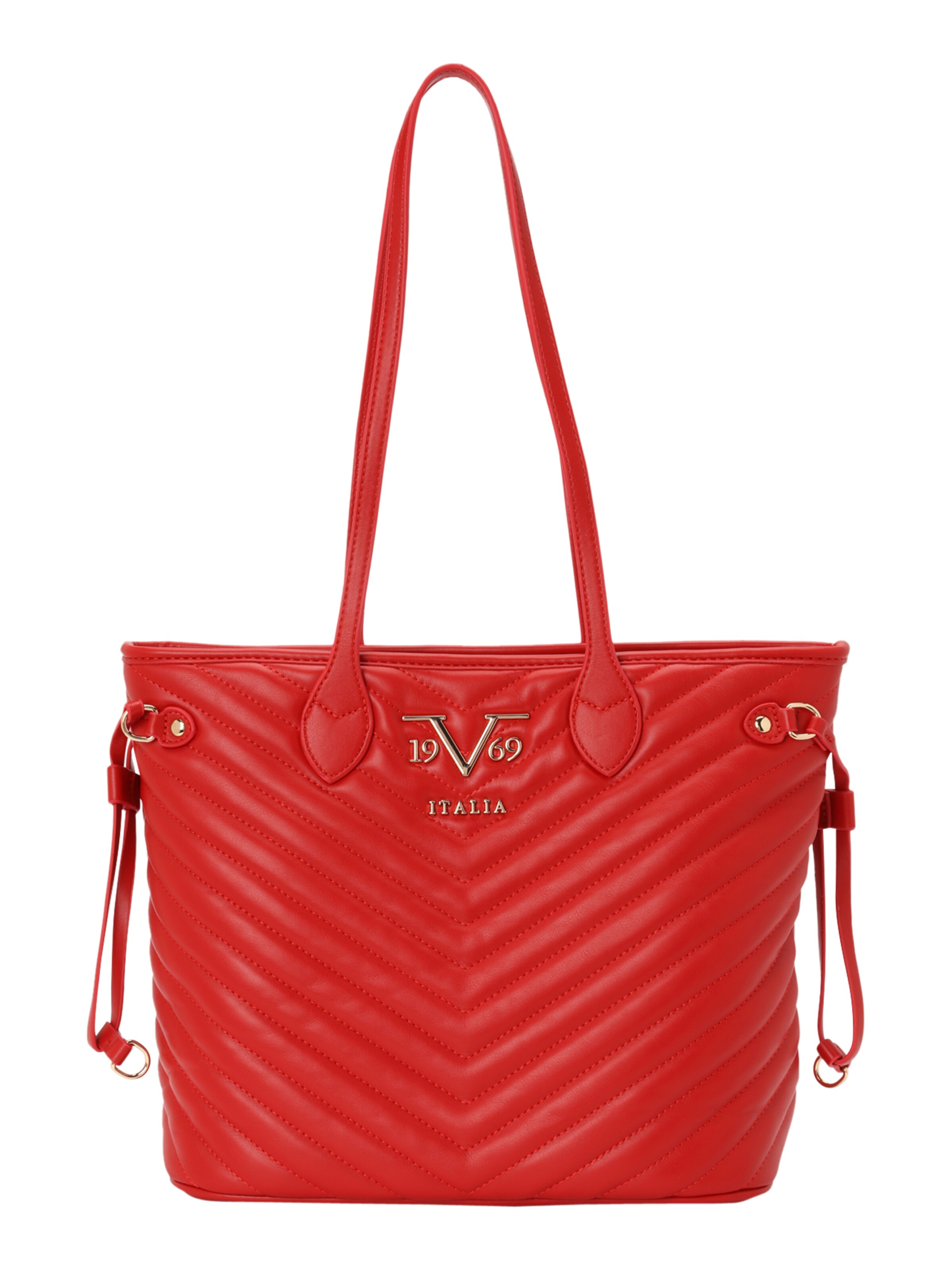 19V69 ITALIA Shopper 'Blagica' in Rot: Vorderseite