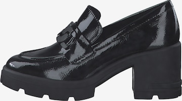 s.Oliver - Sapatos com cunha frontal em preto