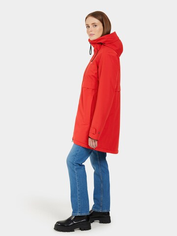 Veste outdoor 'Helle 5' Didriksons en rouge