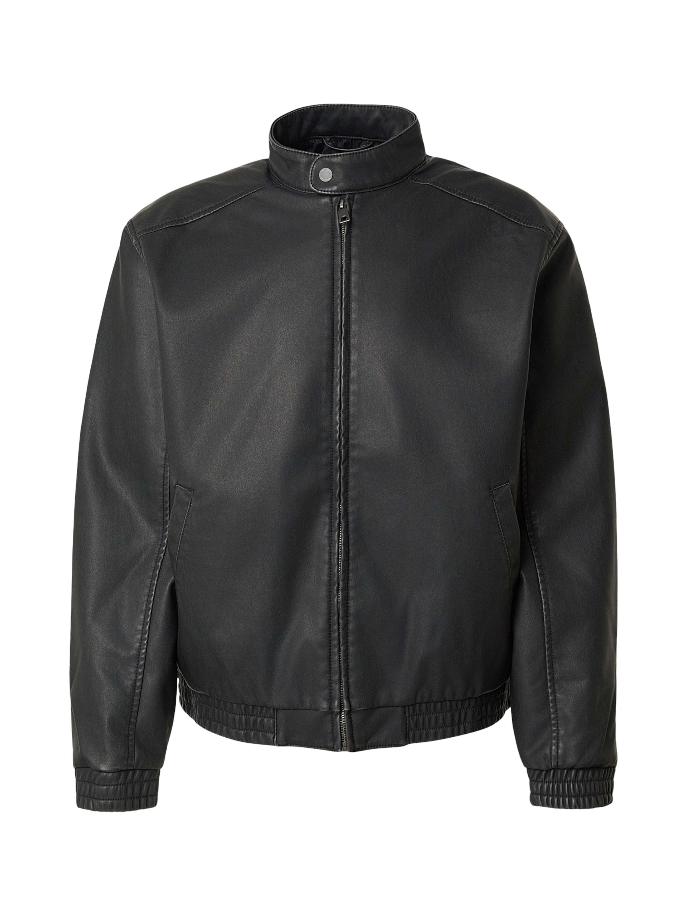 HOLLISTER Átmeneti dzseki - fekete: elől