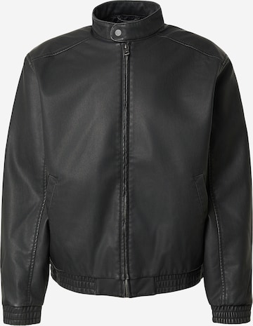 juoda HOLLISTER Demisezoninė striukė: priekis