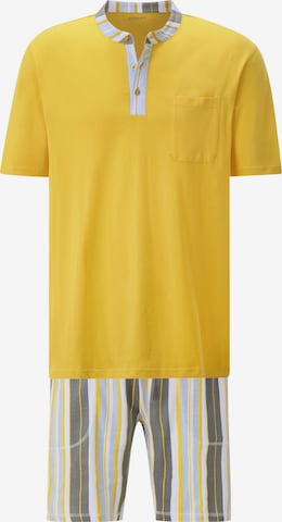 BABISTA Pyjama kort 'Viloro' in Geel: voorkant