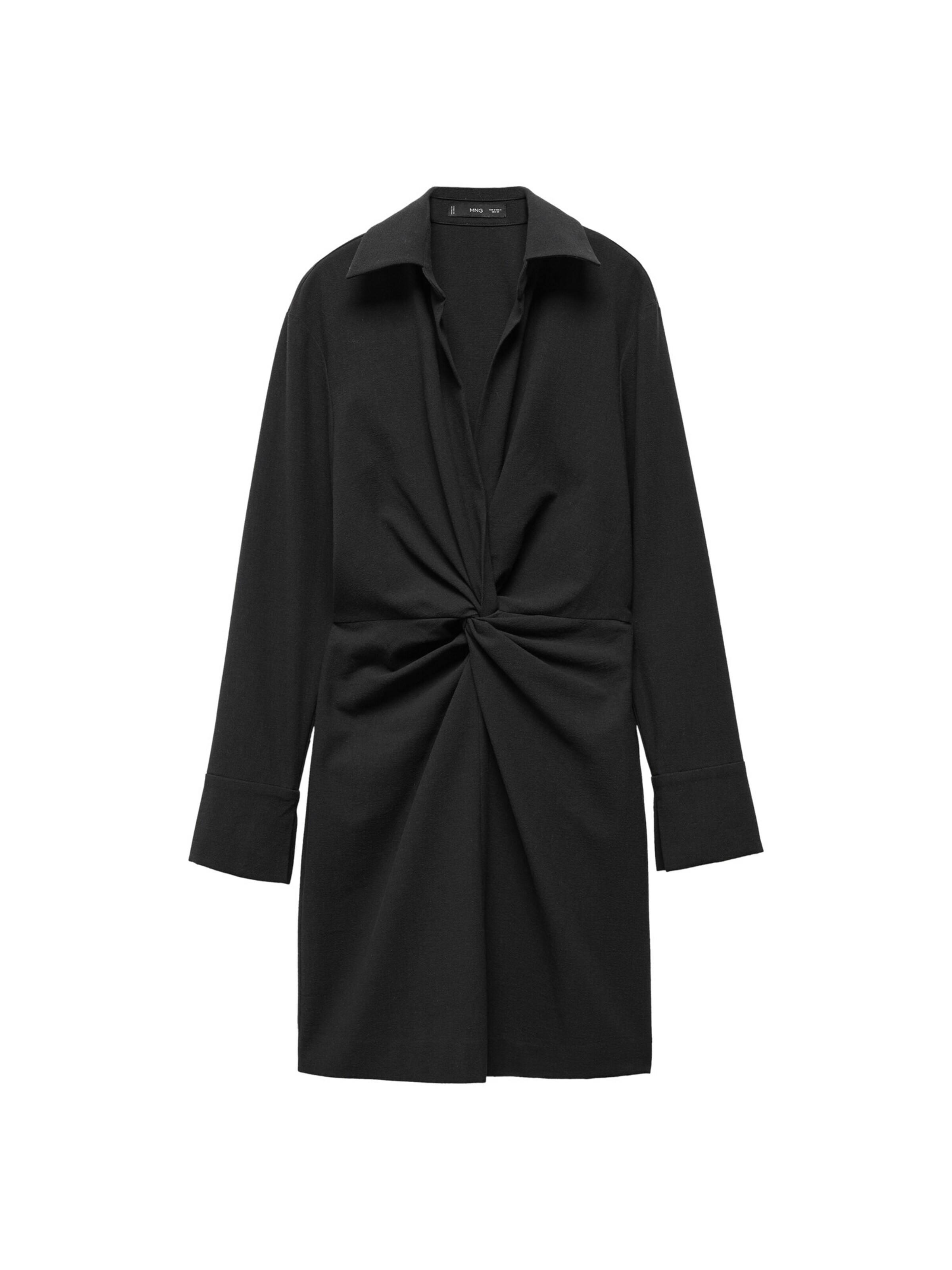 MANGO Kleid 'JULINDA' in Schwarz: Vorderseite