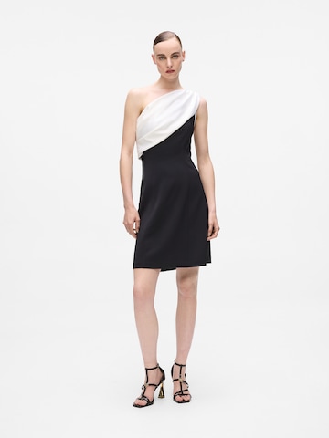 Abito da cocktail di Karl Lagerfeld in nero: frontale