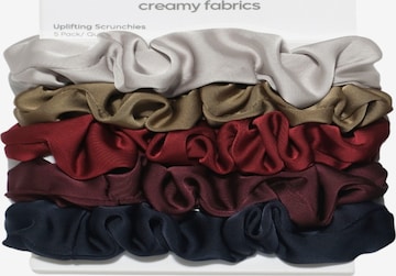 cfab (formerly creamy fabrics) Hårsmycke 'Alltags Scrunchies | 5er Pack' i röd: framsida