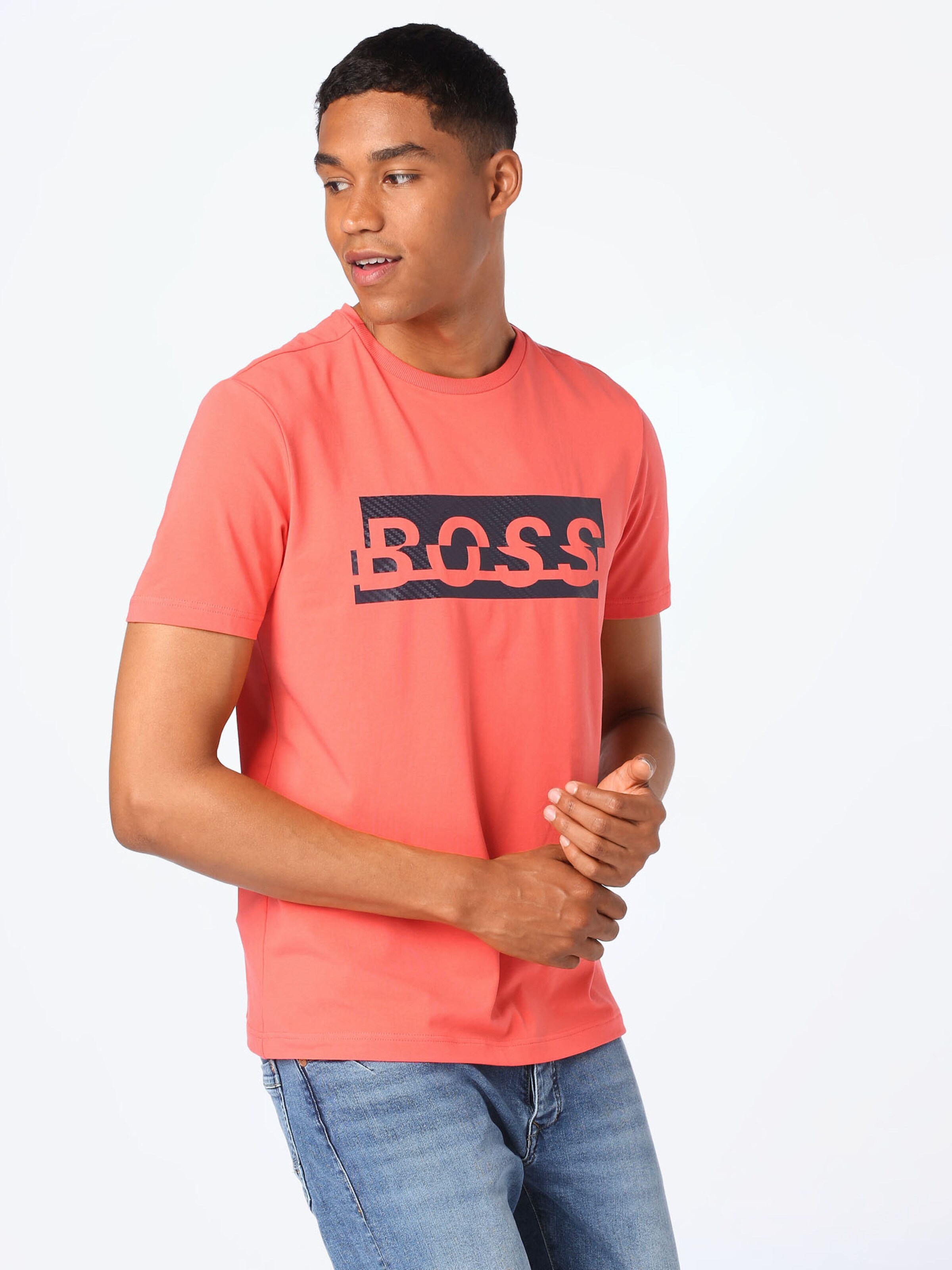 Männer Shirts BOSS Green Shirt in Melone - HW01105 Männer Shirts BOSS Green Shirt in Melone - HW01105