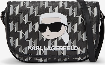 Karl Lagerfeld Taška přes rameno – černá: přední strana