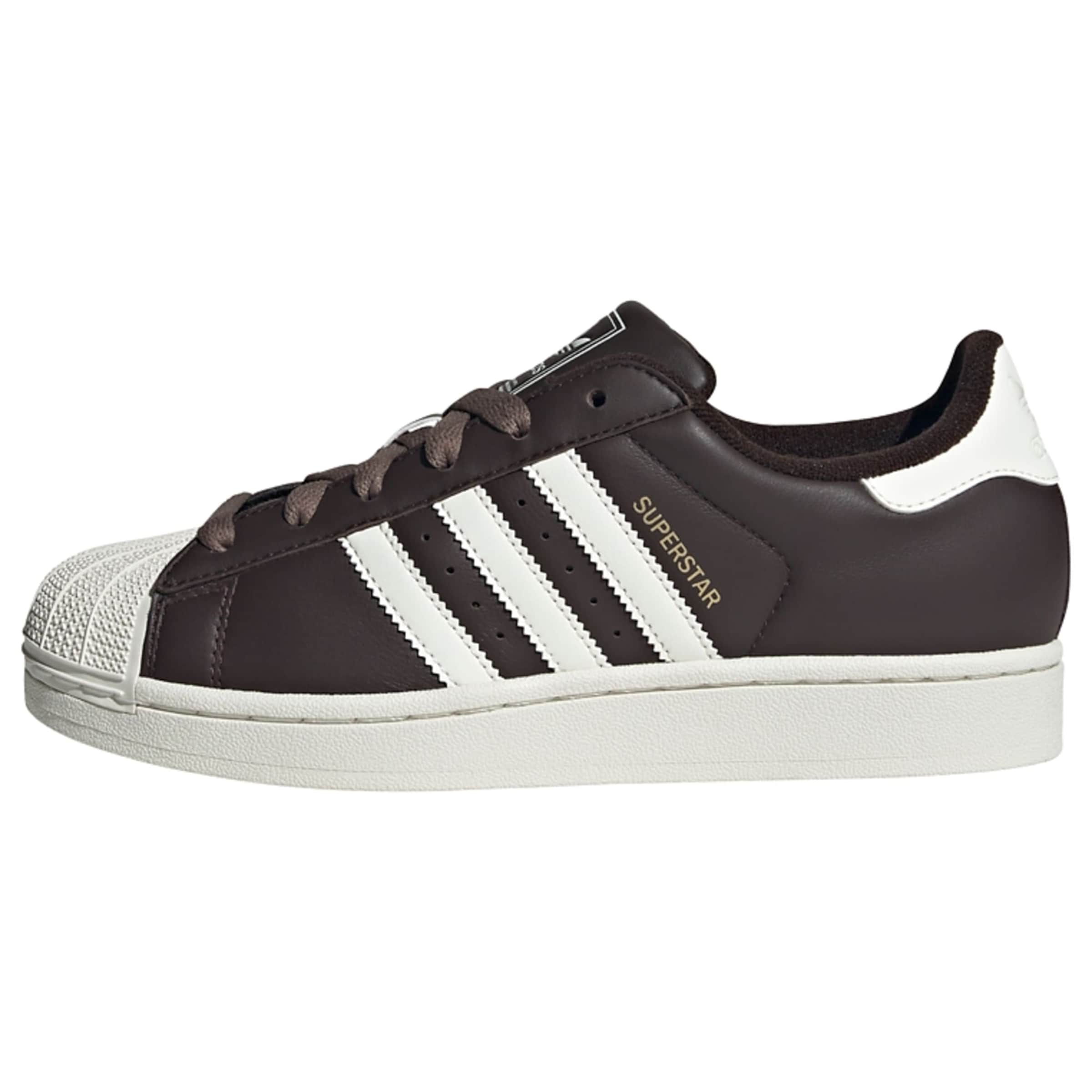 ADIDAS ORIGINALS - Zapatillas deportivas bajas 'Superstar II' en marrón: frente