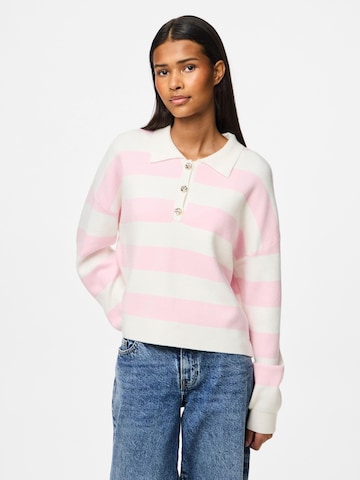 PIECES Pullover i pink: forside