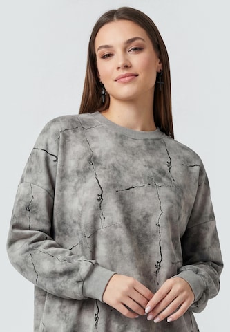 Sweat-shirt myMo ROCKS en gris